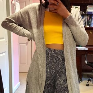 Forever 21 grey cardigan